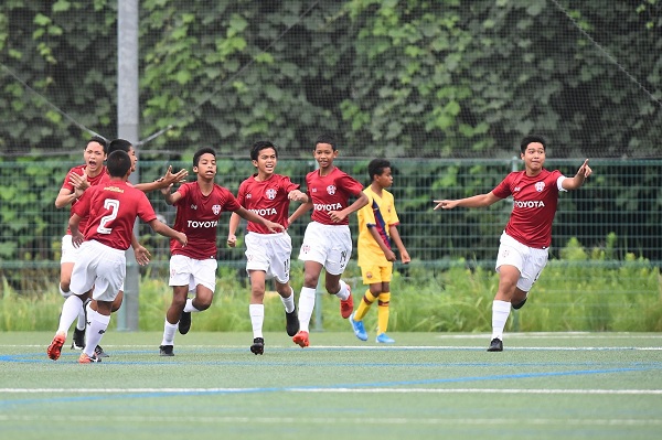 เด็กไทย ฟอร์มโหด โค่น บาร์ซ่า ลิ่ว 8 ทีม U-12 Junior soccer world challenge 2019